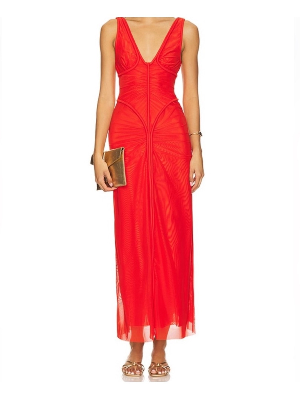 Significant Other Tillie Maxi Dress in Chilli